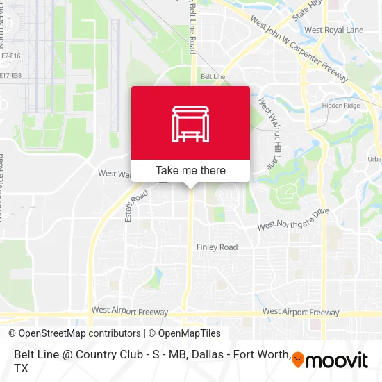 Belt Line @ Country Club - S - MB map