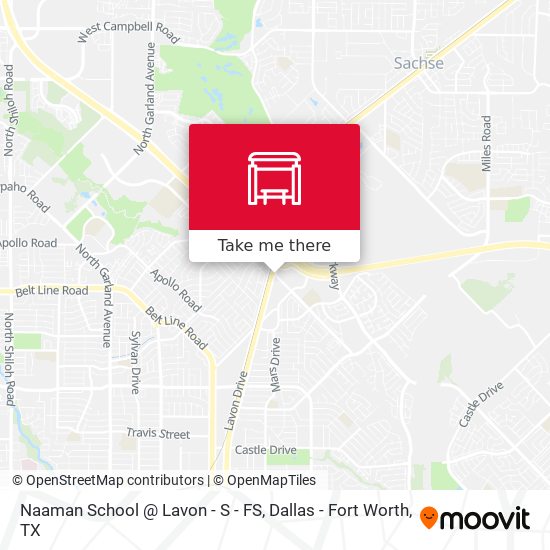 Naaman School @ Lavon - S - FS map