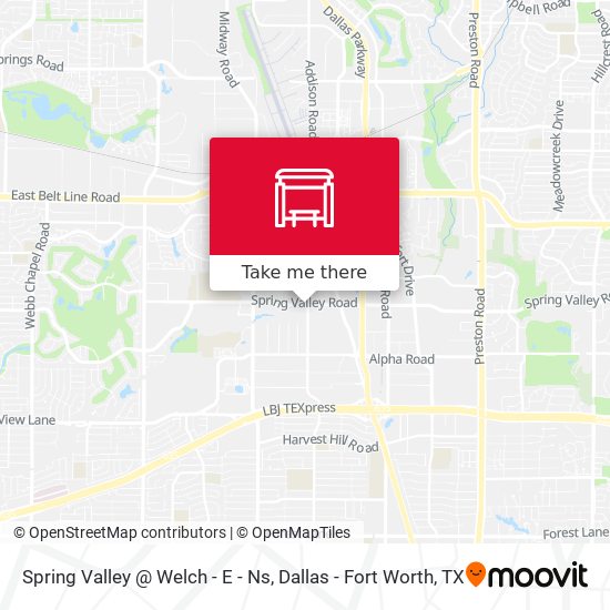 Spring Valley @ Welch - E - Ns map