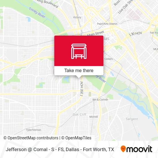 Jefferson @ Comal - S - FS map