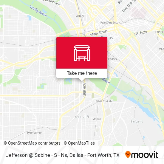 Jefferson @ Sabine - S - Ns map