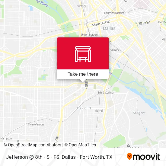 Mapa de Jefferson @ 8th - S - FS