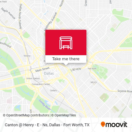 Canton @ Henry - E - Ns map