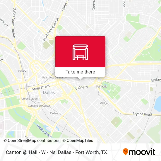 Canton @ Hall - W - Ns map