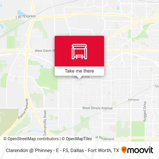 Clarendon @ Phinney - E - FS map
