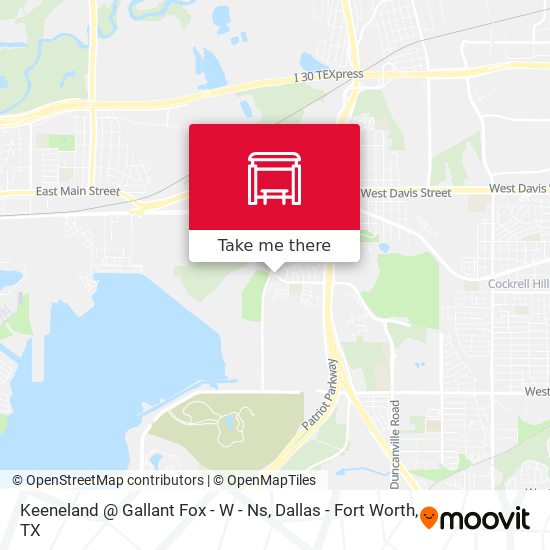 Keeneland @ Gallant Fox - W - Ns map