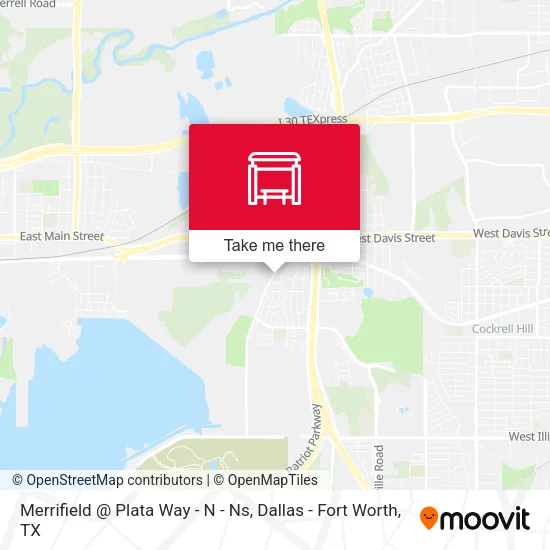 Merrifield @ Plata Way - N - Ns map