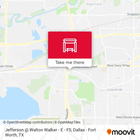 Jefferson @ Walton Walker - E - FS map