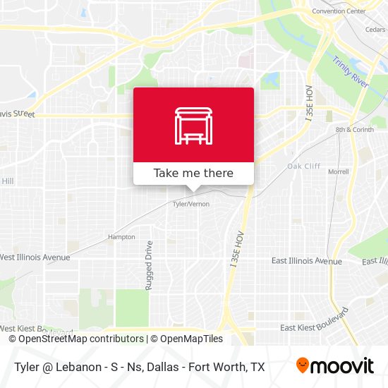 Tyler @ Lebanon - S - Ns map