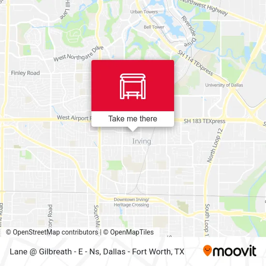 Lane @ Gilbreath - E - Ns map