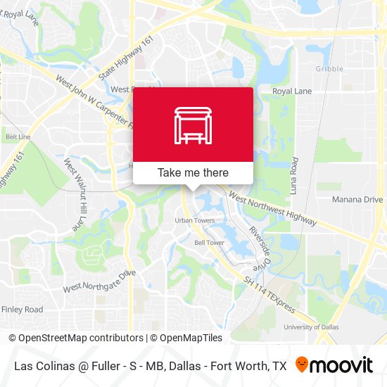 Las Colinas @ Fuller - S - MB map