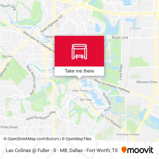 Las Colinas @ Fuller - S - MB map