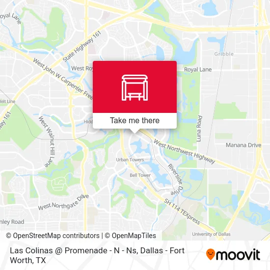 Las Colinas @ Promenade - N - Ns map
