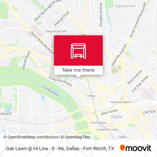 Oak Lawn @ Hi Line - S - Ns map