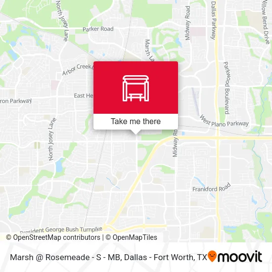 Mapa de Marsh @ Rosemeade - S - MB