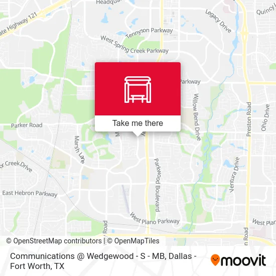 Communications @ Wedgewood - S - MB map