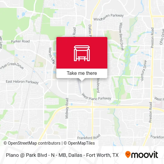 Plano @ Park Blvd - N - MB map