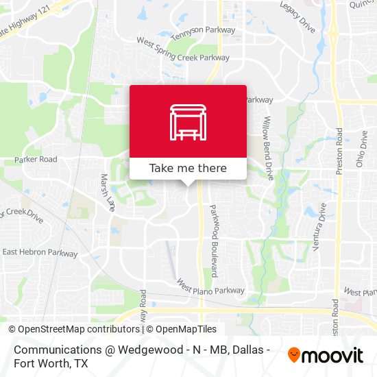 Mapa de Communications @ Wedgewood - N - MB