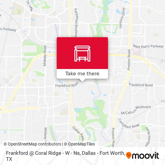 Frankford @ Coral Ridge - W - Ns map