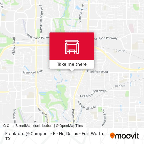 Frankford @ Campbell - E - Ns map
