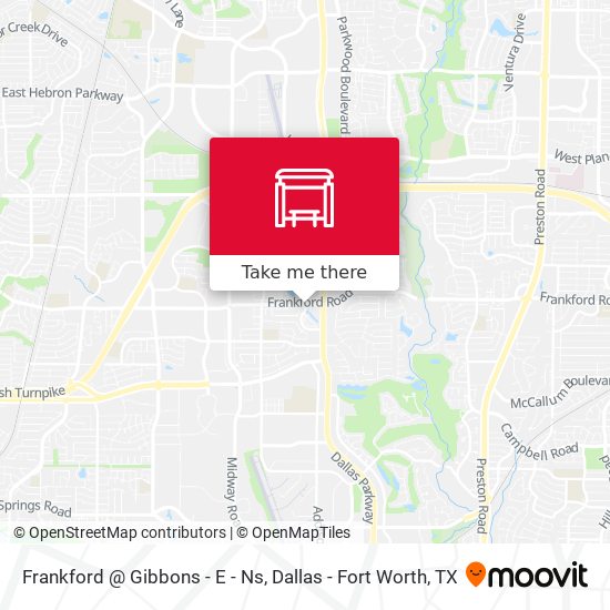 Frankford @ Gibbons - E - Ns map