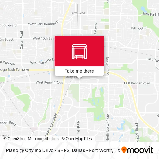 Plano @ Cityline Drive - S - FS map