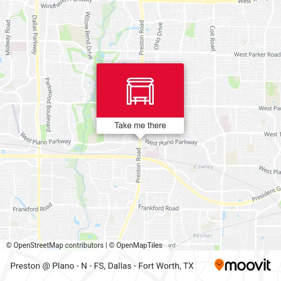 Preston @ Plano - N - FS map