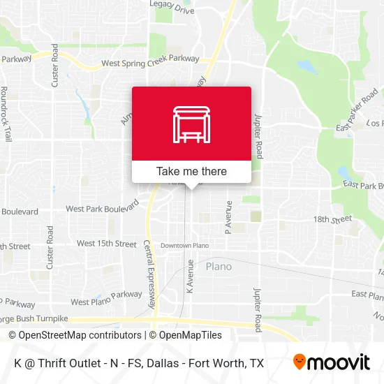 K @ Thrift Outlet - N - FS map
