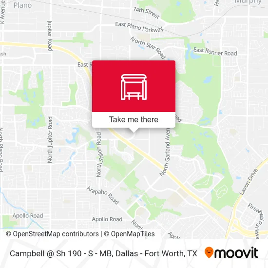 Campbell @ Sh 190 - S - MB map
