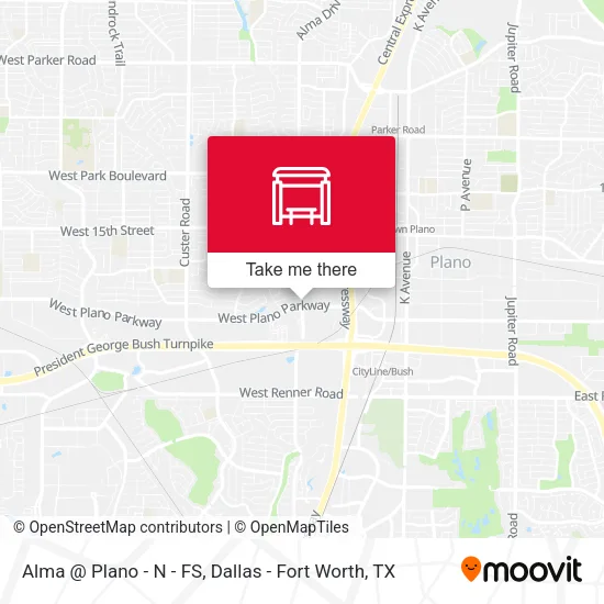 Alma @ Plano - N - FS map
