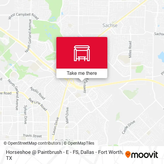 Horseshoe @ Paintbrush - E - FS map