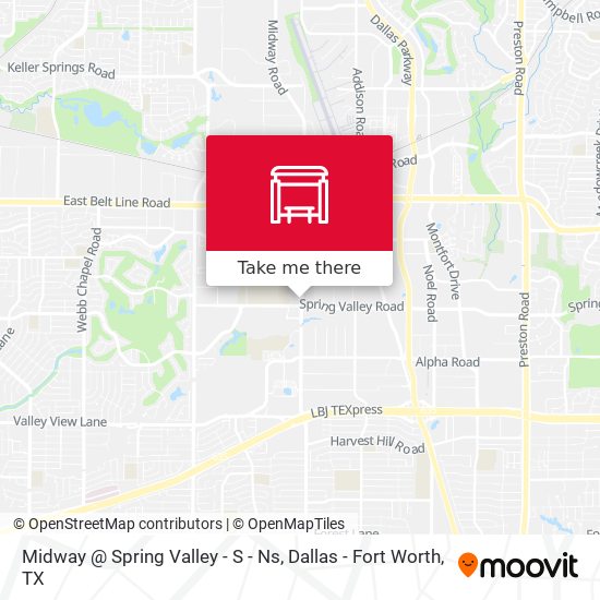 Mapa de Midway @ Spring Valley - S - Ns