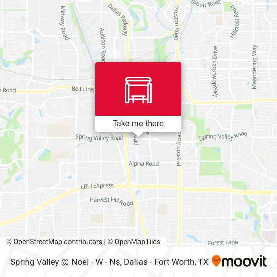 Spring Valley @ Noel - W - Ns map