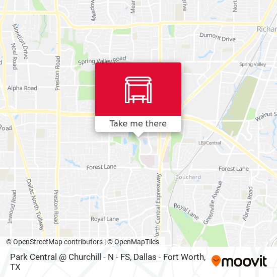 Park Central @ Churchill - N - FS map