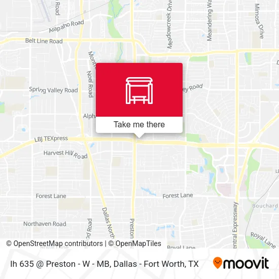Ih 635 @ Preston - W - MB map