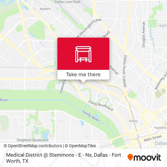 Medical District @ Stemmons - E - Ns map