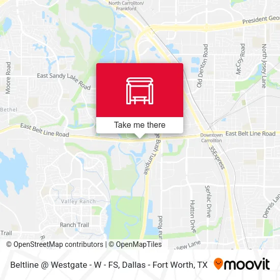 Beltline @ Westgate - W - FS map