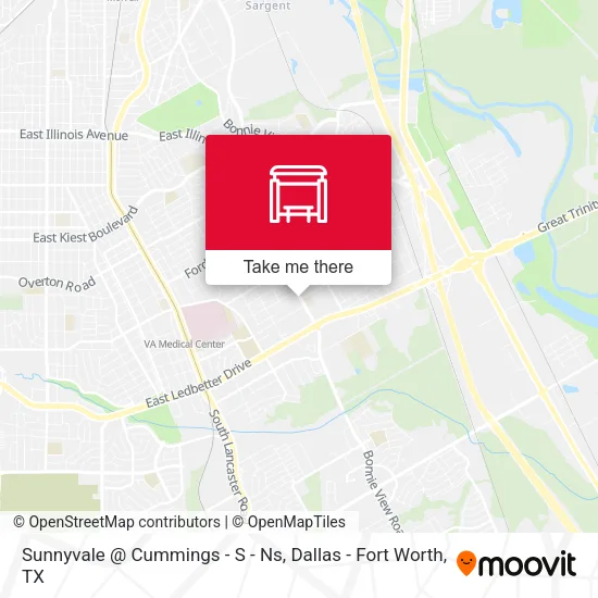 Sunnyvale @ Cummings - S - Ns map
