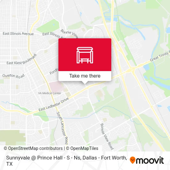 Sunnyvale @ Prince Hall - S - Ns map