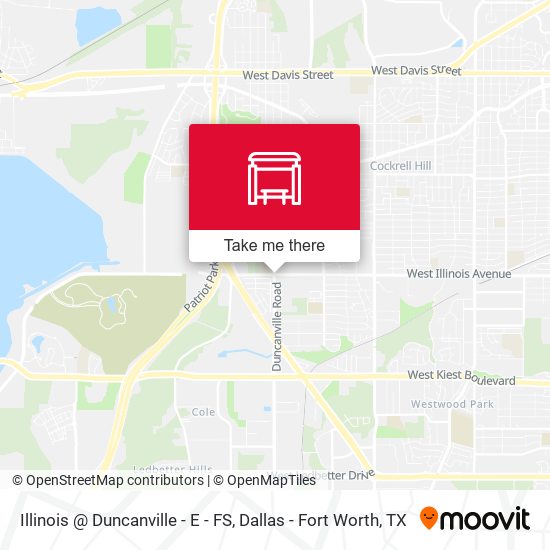 Illinois @ Duncanville - E - FS map