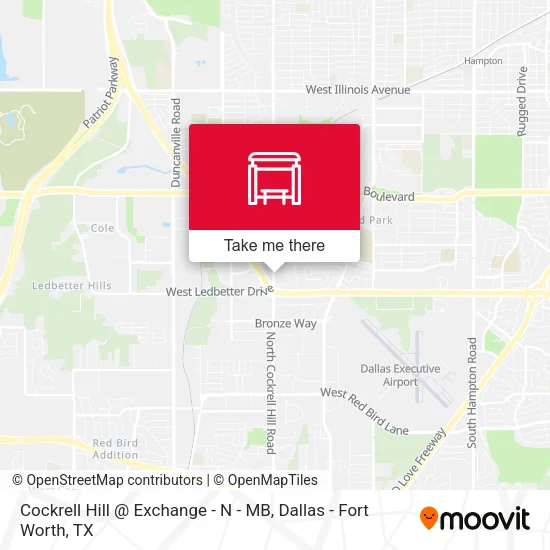 Cockrell Hill @ Exchange - N - MB map