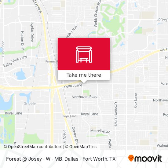 Forest @ Josey - W - MB map
