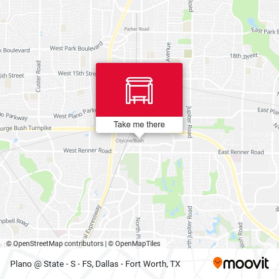 Plano @ State - S - FS map