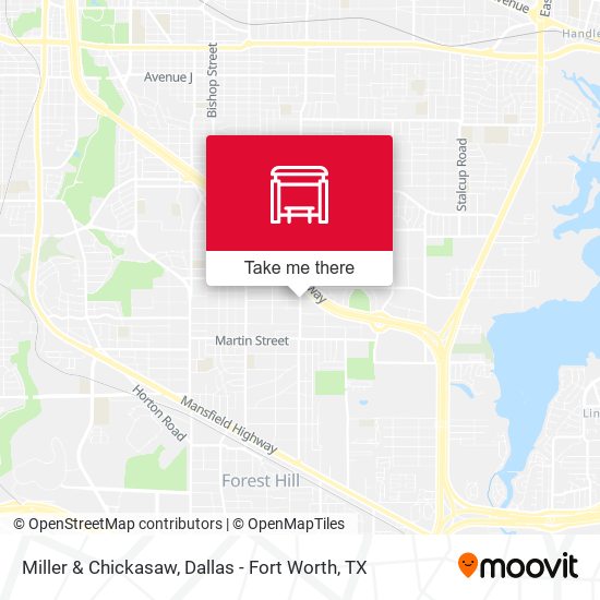 Miller & Chickasaw map