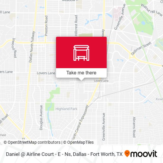 Daniel @ Airline Court - E - Ns map