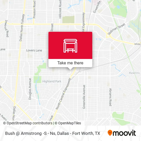 Bush @ Armstrong -S - Ns map