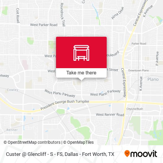 Custer @ Glencliff - S - FS map