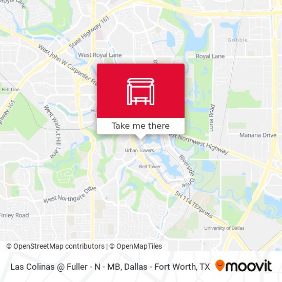 Las Colinas @ Fuller - N - MB map