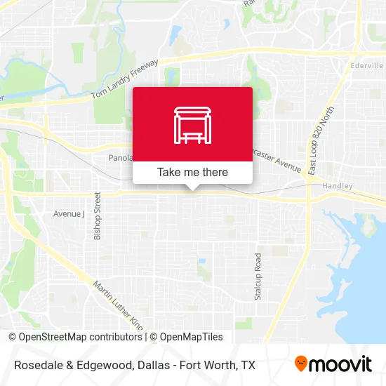 Rosedale & Edgewood map