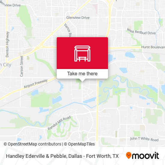 Handley Ederville & Pebble map